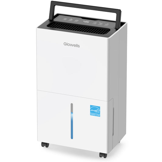 Energy Star 80 Pint Dehumidifier for 5500 Sq Ft - Home, Basement, Large Room, Bathroom & Bedroom - Compressor Dehumidifier with Drain Hose, Smart Humidity Control, Auto Defrost
